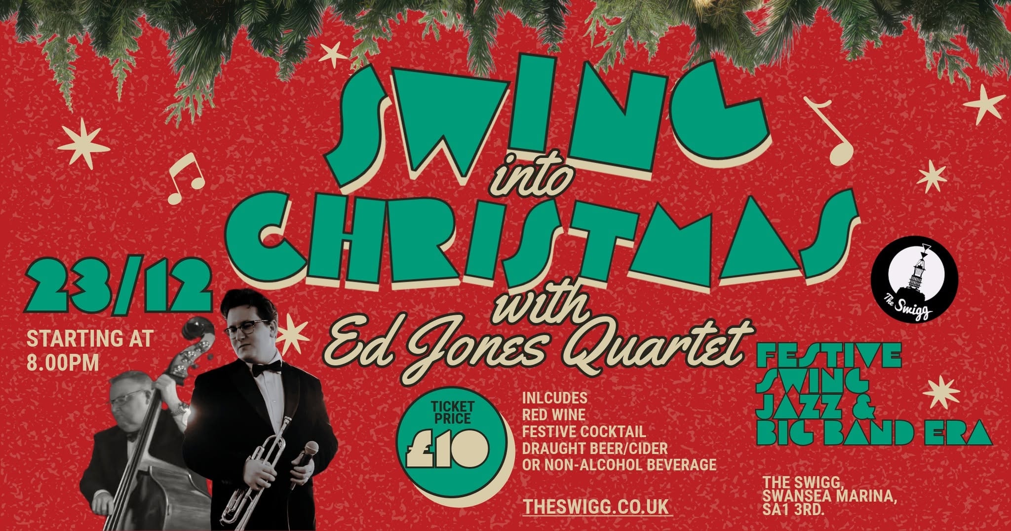 SWING INTO CHRISTMAS — ED JONES QUARTET